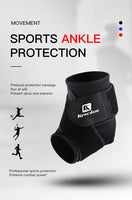 Kyncilor Bandage Elastic Breathable Ankle Strap Gym Tobillera Fitness Adjustable Compression Ankle Protectors Football