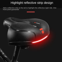 Hollow Breathable Bicycle Saddle Men Women MTB Road Bike Saddle Shock Absorbing Comfortable Big Butt Bike Seat