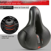 Hollow Breathable Bicycle Saddle Men Women MTB Road Bike Saddle Shock Absorbing Comfortable Big Butt Bike Seat