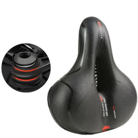 Hollow Breathable Bicycle Saddle Men Women MTB Road Bike Saddle Shock Absorbing Comfortable Big Butt Bike Seat