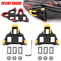 Hot Cleat Set 6 Degree Float Road Bike Pedal Cleats Compatible for Shimano SPD-SL 1 Pair