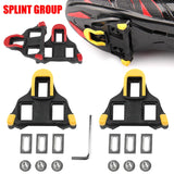 Hot Cleat Set 6 Degree Float Road Bike Pedal Cleats Compatible for Shimano SPD-SL 1 Pair