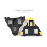 Hot Cleat Set 6 Degree Float Road Bike Pedal Cleats Compatible for Shimano SPD-SL 1 Pair