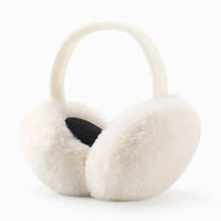 Korean Soft Plush Warm Solid Color Earmuffs Men Women Adults Autumn Winter Foldable Thicken Earmuffs Cute Simple Earlap