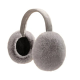 Korean Soft Plush Warm Solid Color Earmuffs Men Women Adults Autumn Winter Foldable Thicken Earmuffs Cute Simple Earlap