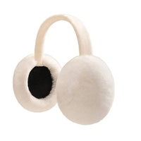 Korean Soft Plush Warm Solid Color Earmuffs Men Women Adults Autumn Winter Foldable Thicken Earmuffs Cute Simple Earlap