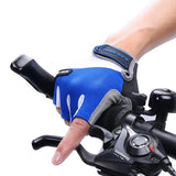 Kyncilor  Cycling Gloves Half Finger Bike Gloves Shockproof Breathable MTB Mountain Bicycle Gloves Men Sports Cycling Clothings