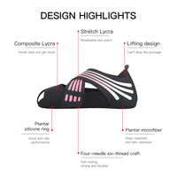 Non-slip Gym Yoga Shoes Flat Soft Anti-slip Sole Ballet Fitness Dance Shoes Pilates Yoga Shoes Socks