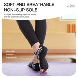 Non-slip Gym Yoga Shoes Flat Soft Anti-slip Sole Ballet Fitness Dance Shoes Pilates Yoga Shoes Socks