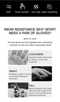 Outdoor Daily Cycling Running Fitness Sports AntiSlip Wear-Resistant Sweat Absorbing And Breathable Gloves