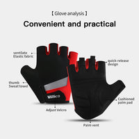 Kyncilor Sports Half Finger Cycling Gloves Men Women MTB Bike Gloves Running Fitness Gym Riding Motorcycle Bicycle Gloves