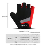 Kyncilor Sports Half Finger Cycling Gloves Men Women MTB Bike Gloves Running Fitness Gym Riding Motorcycle Bicycle Gloves