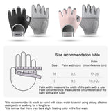 Half-Finger Fitness Gloves Anti-slip Breathable Palm Cycling Sports Weightlifting Gloves Dumbbell Training Wrist Guard