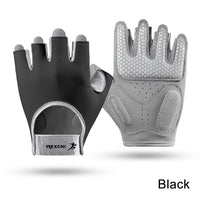 Half-Finger Fitness Gloves Anti-slip Breathable Palm Cycling Sports Weightlifting Gloves Dumbbell Training Wrist Guard