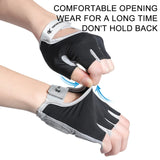 Half-Finger Fitness Gloves Anti-slip Breathable Palm Cycling Sports Weightlifting Gloves Dumbbell Training Wrist Guard