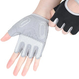 Half-Finger Fitness Gloves Anti-slip Breathable Palm Cycling Sports Weightlifting Gloves Dumbbell Training Wrist Guard