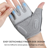 Half-Finger Fitness Gloves Anti-slip Breathable Palm Cycling Sports Weightlifting Gloves Dumbbell Training Wrist Guard