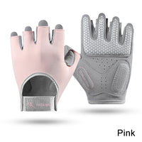 Half-Finger Fitness Gloves Anti-slip Breathable Palm Cycling Sports Weightlifting Gloves Dumbbell Training Wrist Guard