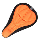 MTB Mountain Bike Cycling Thickened Extra Comfort Ultra Soft Silicone 3D Gel Pad Cushion Cover Bicycle Saddle Seat 4 Colors