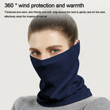 Winter Sports Bandana Running Velvet Thermal Neck Warmer Ski Hiking Cycling Riding Snowboard Scarf Windproof Headgear