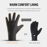 Cycling Glove Ski waterproof Gloves Warm Non-slip Windproof And Waterproof Touch Screen Hiking Glove