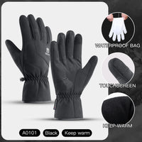 Cycling Glove Ski waterproof Gloves Warm Non-slip Windproof And Waterproof Touch Screen Hiking Glove