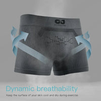 Men's Cycling Underwear Compression Tights, Outdoor Breathable Cycling Shorts, Comfortable Boxer Shorts, Men's Underwear