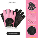 Fashion Professional Gym Fitness Gloves Power Lifting Unisex Exercise Bodybuilding Half Finger Handguard