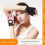 Fashion Professional Gym Fitness Gloves Power Lifting Unisex Exercise Bodybuilding Half Finger Handguard