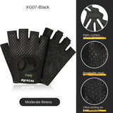 Fashion Professional Gym Fitness Gloves Power Lifting Unisex Exercise Bodybuilding Half Finger Handguard