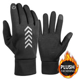 Riding Gloves Bike Warm Cold Windproof Mountain Bike Full Finger Motorbike Electric Car Equipment