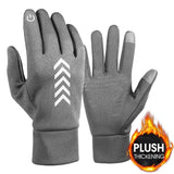 Riding Gloves Bike Warm Cold Windproof Mountain Bike Full Finger Motorbike Electric Car Equipment