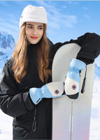 Snowboarding Gloves Cycling Waterproof Warm Touch Screen Stewed Finger Hand SK27