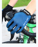 GUB Full Finger  Non Slip Cycling Gloves Windproof Touch Screen Spring Autumn Winter Road Mountain Bike Shock Absorbing Gloves