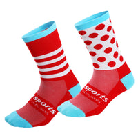 Cycling Socks Bicycle Sports Running Skateboard High Elastic Mid-tube Breathable Bweat Bbsorbing