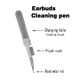 Headphone Cleaning Pen Screen Cleaner Push Stretch Retractable Pen Dust Removal Brush Digital Computer Keyboard Cleaning Pen