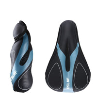 Bicycle Saddle Cover Mountain Road Bike Silicone Shock Absorber PU Surface Waterproof Saddle Cover Riding Equipment