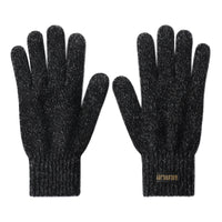 Winter Boy Warm Gloves Plus Velvet Windproof Gloves for Children Students Outdoor Cycling Touch-Screen Warm Knitted Gloves