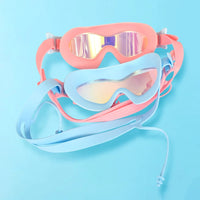 Professional Swimming Goggles Kids Swimming Glasses Diving HD Waterproof Anti-fog UV Protection