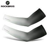 ROCKBROS Summer Cycling Arm Sleeve UV Protection Quick Dry Breathable Outdoor Sport Fitness Fishing Sunscreen Wear Arm Sleeves