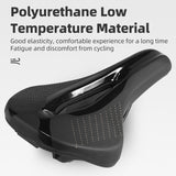 Cycling Bicycle Saddle MTB Road Bike Saddle Seat Cushion Ultralight Breathable Comfortable Soft