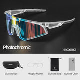 Photochromic Cycling Glasses Outdoor Sports Polarized Sunglasses Myopia Frame Men Women Eyewear Goggles