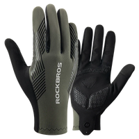 ROCKBROS Summer Cycling Gloves Breathable MTB Road Bike Non-slip Gloves Touch Screen Spring Full Finger Motorcycle Riding Gloves