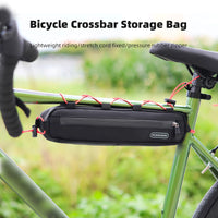 RZAHUAHU Waterproof Bicycle Triangle Bag Large Capacity Bicycle Frame Bag Bike Under Tube Bag Bicycle Accessories Mtb