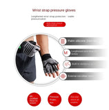 Fashion Professional Gym Fitness Gloves Power Lifting Unisex Exercise Bodybuilding Half Finger Handguard