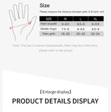 Cycling Full Finger Gloves Touch Screen Anti-slip Bicycle Lycra Fabric Mittens Bicicleta Road Bike Long Glove