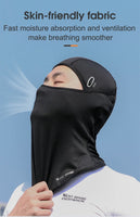 WEST BIKING Cycling Headgear Summer Breathable Headgear Moisture Wicking Sunscreen Quick-drying Cycling Masks