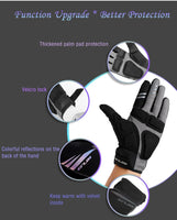 GUB Cycling Gloves Winter Full Finger GEL Shockproof Anti-Skid Touchscreen Sport Gloves Skiing Tactical Cycling Mitten