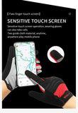 Cycling Full Finger Gloves Touch Screen Anti-slip Bicycle Lycra Fabric Mittens Bicicleta Road Bike Long Glove