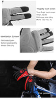 MTB Gloves Touch Screen Running Gloves Outdoor Anti Slip Hiking Gloves Sports Gloves For Hiking Cycling Sport Skiing